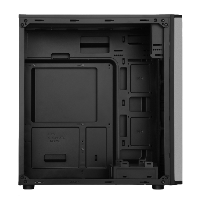 CABINET ITEK PRIME DARK - MIDDLE TOWER, ATX, 2X5.25, 2X3.5, 1XUSB3.0 2XUSB2.0, 1X12CM FAN, ALIM 500W (ITOCPR10D)