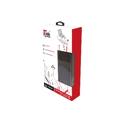 ALIMENTATORE UNIVERSALE ITEK ITNBAE65 PER  NOTEBOOK 65W CON 12 CONNETTORI,  PORTA USB 5V1A, 100/240VAC,  15/20VDC