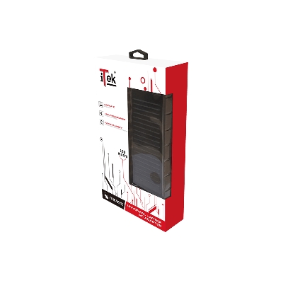 ALIMENTATORE UNIVERSALE ITEK ITNBAE120 PER  NOTEBOOK 120W CON 12 CONNETTORI,  PORTA USB 5V1A, 100/240VAC, 9. 5/24VDC