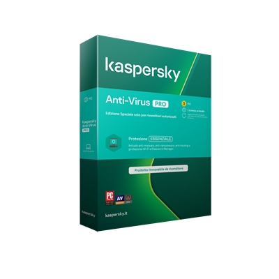 KASPERSKY BOX ANTIVIRUS PRO 2020 -- 3PC (KL1171T5CFS-20SLIMPRO) FINO:30/06