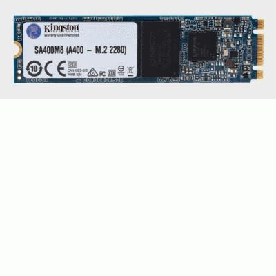 SSD-SOLID STATE DISK M.2(2280)  120GB SATA3 KINGSTON SA400M8/120G READ:500MB/S-WRITE:320MB/S