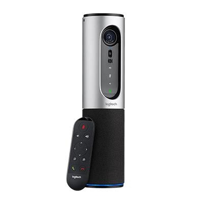 CONFERENCECAM LOGITECH RETAIL CONNECT SILVER HD 1080P AUTOFOCUS CAMPO VISIVO 90GRADI ZOOM 4X VIVAVOCE 2 MICROFONI USB 960-001034