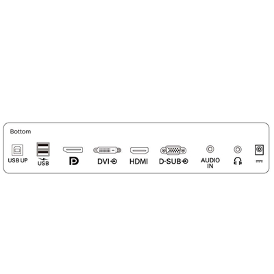 MONITOR SMOOTH-TOUCH PHILIPS LCD LED 15.6