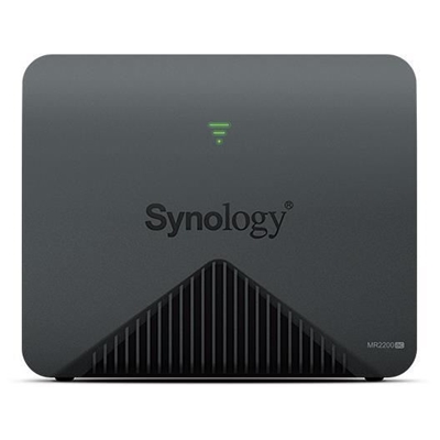 WIRELESS ROUTER SYNOLOGY MR2200AC  DUALBAND  2.4GHZ/ 5GHZ 1P LAN GIGA 1P WAN 1P USB - GAR.2 ANNI