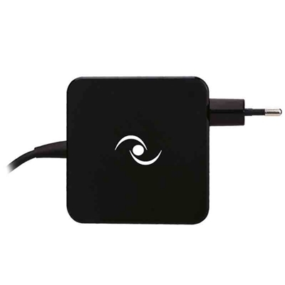 ALIMENTATORE USB-C DA CASA TECNOWARE FAU17563 NERO IN=100/240V OUT=5V-9V-12V-15V/3A 20V/3,25A AUT. CAVO 2,1M