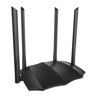 WIRELESS AC1200 ROUTER DUAL BAND TENDA AC8  5GHZX867MBPS/2.4GHZX300MBPS 802.11AC/A/N-1P WAN+4P GIGABIT-GARANZIA 3 ANN FINO:31/05