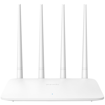 WIRELESS N ROUTER 300M TENDA F6 -2.4GHZ  1P WAN - 3P 10/100M - 4ANT. 5DBI FISSE -GARANZIA 3 ANNI