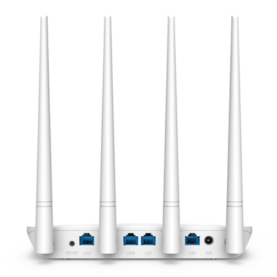 WIRELESS N ROUTER 300M TENDA F6 -2.4GHZ  1P WAN - 3P 10/100M - 4ANT. 5DBI FISSE -GARANZIA 3 ANNI