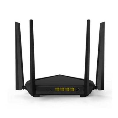 WIRELESS AC1200 ROUTER DUAL BAND TENDA AC10  5GHZX867MBPS/2.4GHZX300MBPS -1P WAN+3P GIGABIT-4ANT. 5DBI - GARANZIA 3 ANNI