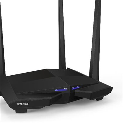 WIRELESS AC1200 ROUTER DUAL BAND TENDA AC10U  5GHZX867MBPS/2.4GHZX300MBPS -1P WAN+3P GIGABIT-1P USB-4ANT. 5DBI - GARANZIA 3 ANNI