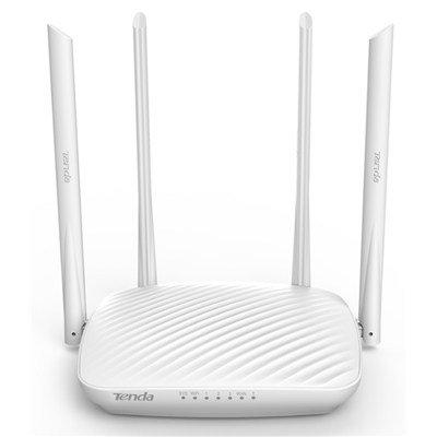 WIRELESS N ROUTER 600M TENDA F9 -2.4GHZ  1P WAN - 3P 10/100M - 4ANT. 6DBI OMNIDIREZIONALI -GARANZIA 3 ANNI