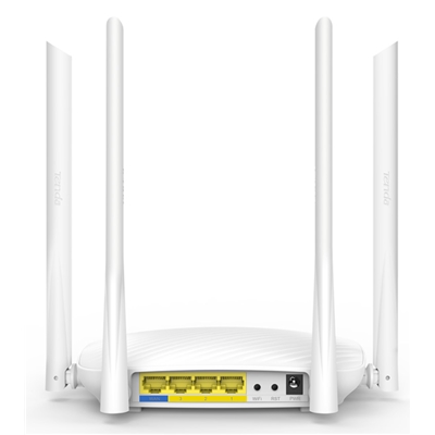 WIRELESS N ROUTER 600M TENDA F9 -2.4GHZ  1P WAN - 3P 10/100M - 4ANT. 6DBI OMNIDIREZIONALI -GARANZIA 3 ANNI