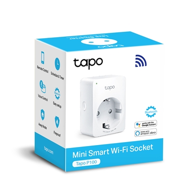 PRESA WI-FI SMART TP-LINK TAPO P100(1-PACK)  - GARANZIA 3 ANNI