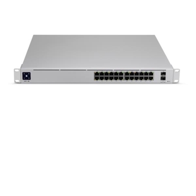 SWITCH 24P POE LAN GIGABIT UBIQUITI USW-PRO-24-POE GEN2 400W (DI CUI 8 POE++802.3BT) - 2P SFP+