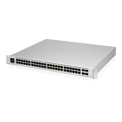 SWITCH 48P POE LAN GIGABIT UBIQUITI USW-PRO-48-POE GEN2 600W CONFIG. CON RIL.AUT. POE+8023AT E POE++802.3BT - 2P SFP+