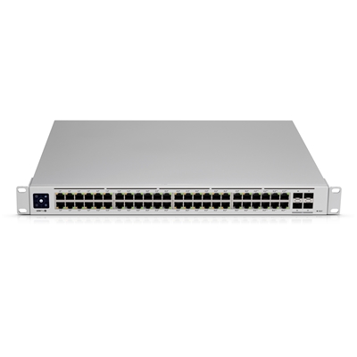 SWITCH 48P POE LAN GIGABIT UBIQUITI USW-PRO-48-POE GEN2 600W CONFIG. CON RIL.AUT. POE+8023AT E POE++802.3BT - 2P SFP+