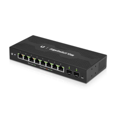 SWITCH 8P LAN GIGABIT UBIQUITI L2 EDGEMAX ES-10XP 2X SFP- POE OUT