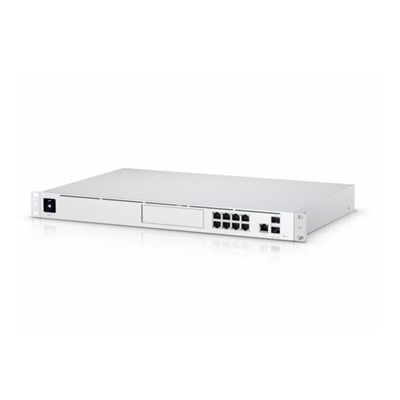 UNIFI DREAM MACHINE UBIQUITI UDM-PRO  DOPPIE PORTE WAN 1P SFP+ 10G + 1P GIGABIT RJ45 - QUADCORE 1.7GHZ