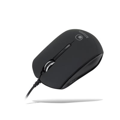 MOUSE X NB USB ATLANTIS P009-KM23-BK OTTICO 3TASTI+SCROLL MINI SIZE NERO EAN 8026974017242 -GARANZIA 2 ANNI-