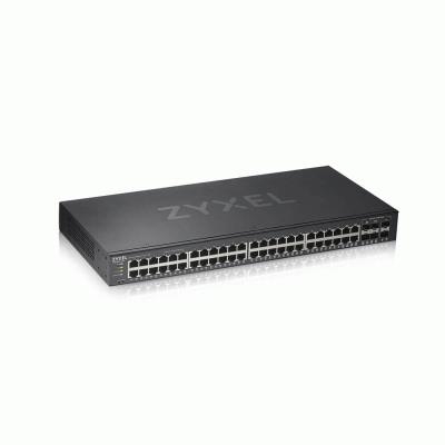 SWITCH ZYXEL GS1920-48V2-EU0101F 44P GIGABIT + 2P SFP GIGA + 4P DUAL PERS.,IPV6, VLAN,NEBULAFLEX-RACK 19