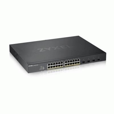 SWITCH ZYXEL XGS1930-28HP-EU0101F 24P GIGABIT (EROG.POE 375W)+ 4P 10GBE SFP+ ,IPV6, VLAN, NEBULAFLEX -  FREE NEBULA BASIC