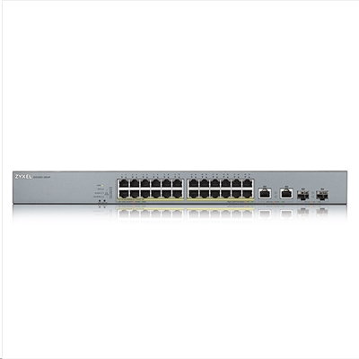 SWITCH 24P LAN GIGABIT POE ZYXEL GS1350-26HP-EU0101F NEBULAFLEX MANAGED X CCTV- 2P COMBO GB UPLINK-1Y SERV.NEBULA PRO