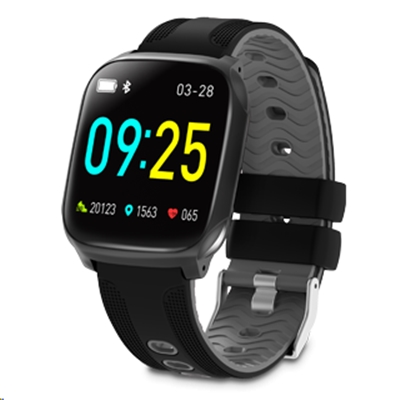 SMART WATCH WIRELESS ATLANTIS SM60-F12 SUPP.BLUETOOTH 4.0V- DISPLAY A COLORI DA 1.3'' TFT FULL TOUCH - 80X160 DPI. PESO 22G, IP67