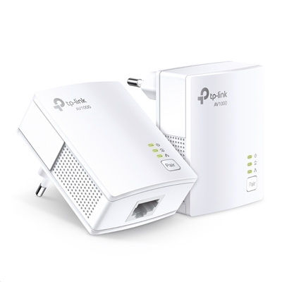 POWERLINE 1000M TP-LINK TL-PA7017 KIT- DATA RATE - HOMEPLUG AV2-1P GIGABIT ETHERNET - CONF.2PCS-GAR.3 ANNI- FINO:31/05