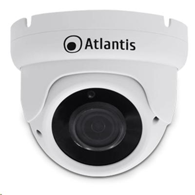 VIDEOCAMERA IP ATLANTIS A11-UX826A-DP SUPP.POE(A/B) DOME BIANCA-3MP-IP66 CMOS1/2.9