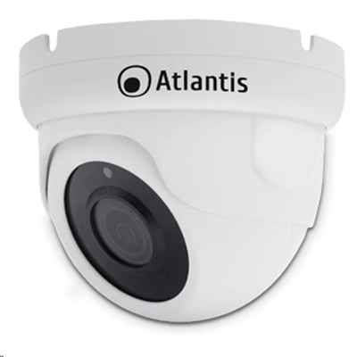 VIDEOCAMERA IP ATLANTIS A11-UX826A-DP SUPP.POE(A/B) DOME BIANCA-3MP-IP66 CMOS1/2.9