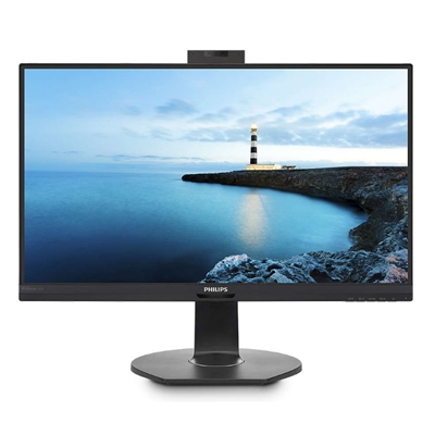 MONITOR PHILIPS LCD IPS LED 23.8'' WIDE 241B7QUBHEB/00 5MS MM FHD 1000:1 BLACK HDMI DP USB-C 4XUSB3.0 VESA PIVOT WEBCA FINO:31/05