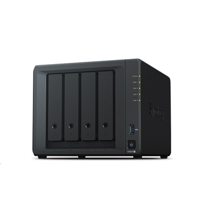 NAS SYNOLOGY DS920+ X 4HD 3.5''/2.5''SATA2/3 >NO HD<4-CORE CELERON 2.0GHZ-DDR4 4GB-2P GIGA-2P USB-1P ESATA-SUPP.FINO 40 TEL.-GAR.2