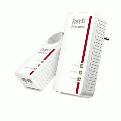 POWERLINE WIRELESS AC+N 1200M AVM FRITZ! 1260E KIT BIANCO  TECNOL.MIMO 2X2 - EAN: 4023125028199