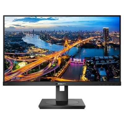 MONITOR PHILIPS LCD IPS LED 23.8'' WIDE 245B1/00 4MS SOFTBLUE MM QHD 1000:1 BLACK  DVI HDMI DP 4XUSB3.2 USB-B VESA PIV FINO:31/05