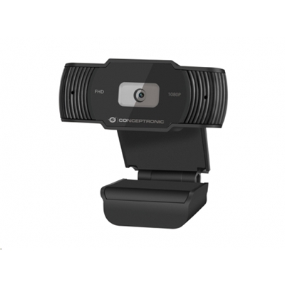 WEBCAM CONCEPTRONIC AMDIS04B FULL HD 1080P (RISOL.1920X1080 ) CON MICROF.- USB2.0 FINO:31/05