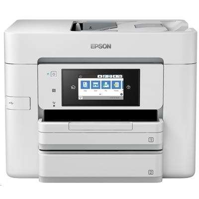 STAMPANTE EPSON MFC INK WORKFORCE PRO WF-4745DTWF C11CF75403 A4 4IN1 34PPM 2X250FG F/R ADF LCD NFC USB LAN WIFI DIR