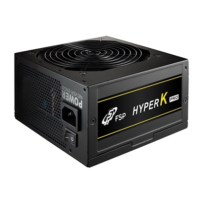 ALIMENTATORE ATX 500W FORTRON MOD. HYPER K PRO HK-500 80PLUS ACTIVE PFC FINO:20/05