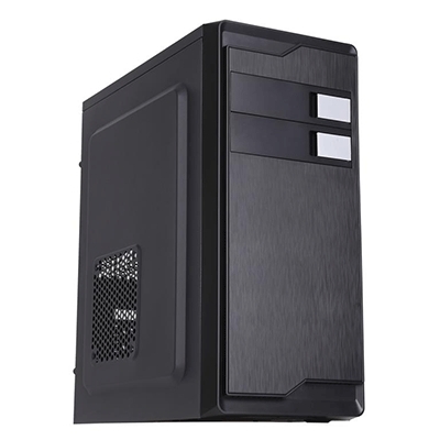 CABINET ITEK ATX MIDDLE TOWER MODELLO WINCO - ALIM 500W - 2XUSB3 FRONT - NERO EFFETTO SPAZZOLATO (ITOCWSTU3)