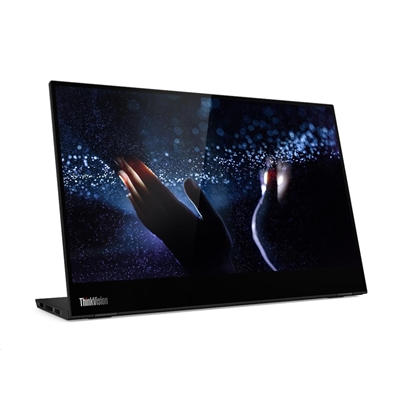 MONITOR TOUCH LENOVO THINKVISION M14T 62A3UAT1WL PORTATILE 14''FHD IPS AG BLACK 16:9 157DPI 6MS 60HZ 300DC/M2 4USB TIL FINO:31/03