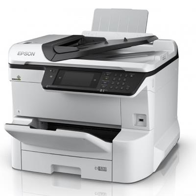 STAMPANTE EPSON MFC INK WORKFORCE PRO WF-C8610DWF C11CG69401 A3+ 4IN1 35PPM 250FG ADF LCD USB LAN WIFI DIRECT