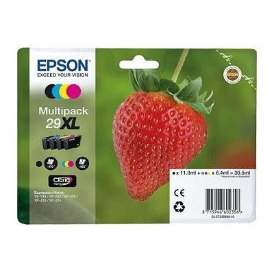 MULTIPACK EPSON 29XL ''FRAGOLA'' C13T29964010/12 4 COLORI X XP-235/XP-332/XP-335/XP-432