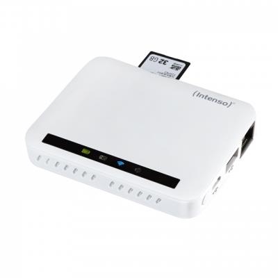 CARD READER WIRELESS INTENSO ''MEMORY 2 MOVE MAX'' BIANCO (7405501)