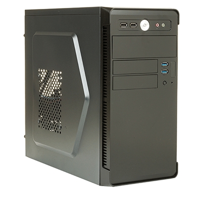 CABINET ITEK RIVER - MINI TOWER, MATX, 2X5.25'', 2+2X2.5/3.5'', 4XSLOT PCI, 2XUSB ALIM 500W (ITOCR170)