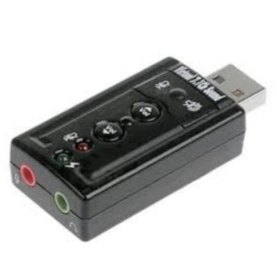 ADATTATORE USB/AUDIO LINK LK70777 PER MICROFONI-CASSE E CUFFIE - EAN: 8028400033130