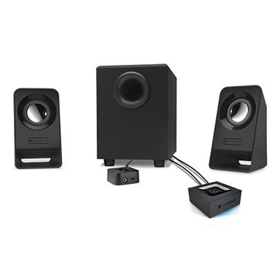 CASSE LOGITECH RETAIL Z213 7W RMS 2X1,5W-SATELLITI + 1X4W-SUBWOOFER 2.1 SPEAKER CON TELECOMANDO A CAVO P/N 980-000942