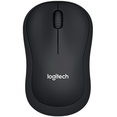 MOUSE LOGITECH RETAIL B220 SILENT WIRELESS 10MT OTTICO BLACK USB NANO RICEVITORE DURATA BATTERIE 18 MESI P/N 910-004881