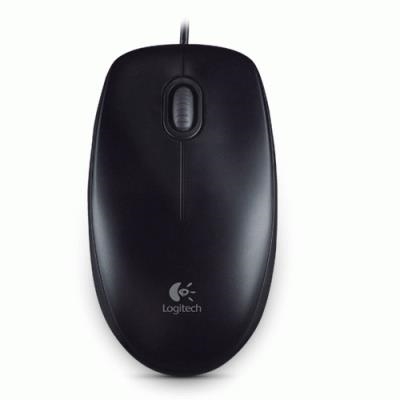 MOUSE LOGITECH OEM B100 OPTICAL BLACK USB P/N 910-003357  800DPI-GARANZIA 3 ANNI-