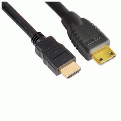CAVO HDMI 1.3 M-M M/MINI 1MT NERO NILOX LE-064 07NXHC0100101 19PIN - TYPE A/TYPE-C