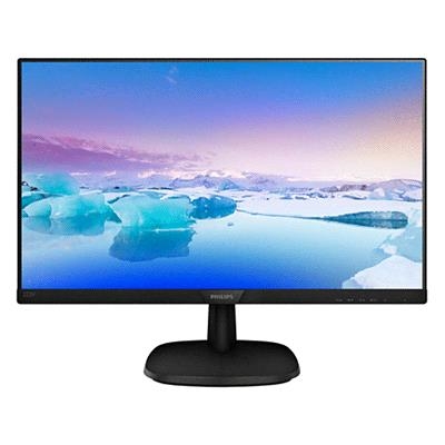 MONITOR PHILIPS LCD IPS LED 21.5'' WIDE 223V7QHAB/00 4MS SOFTBLUE MM  FHD 1000:1 BLACK VGA HDMI VESA  FINO:31/05