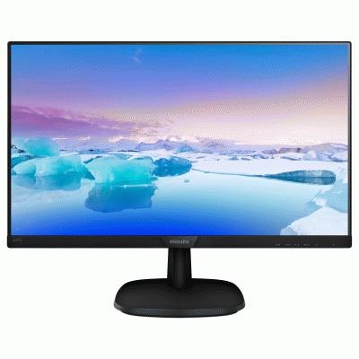 MONITOR PHILIPS LCD IPS LED 23.8'' WIDE 243V7QJABF/00 4MS SOFTBLUE MM FHD 1000:1 BLACK VGA HDMI DP VESA  FINO:31/05